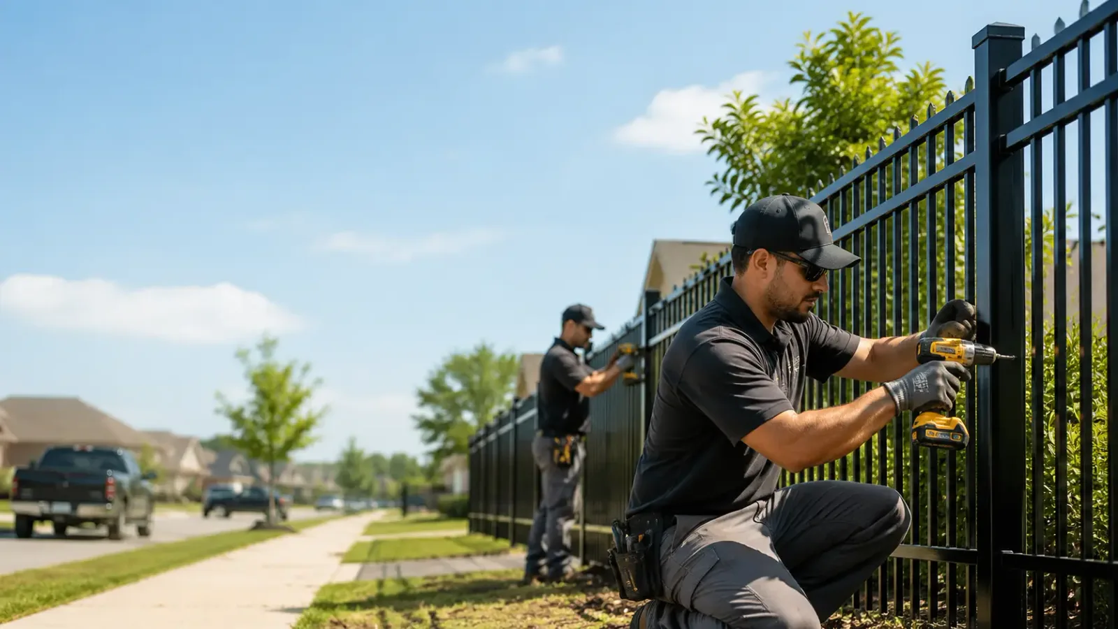Metal Fence Installation in Keyesport, IL